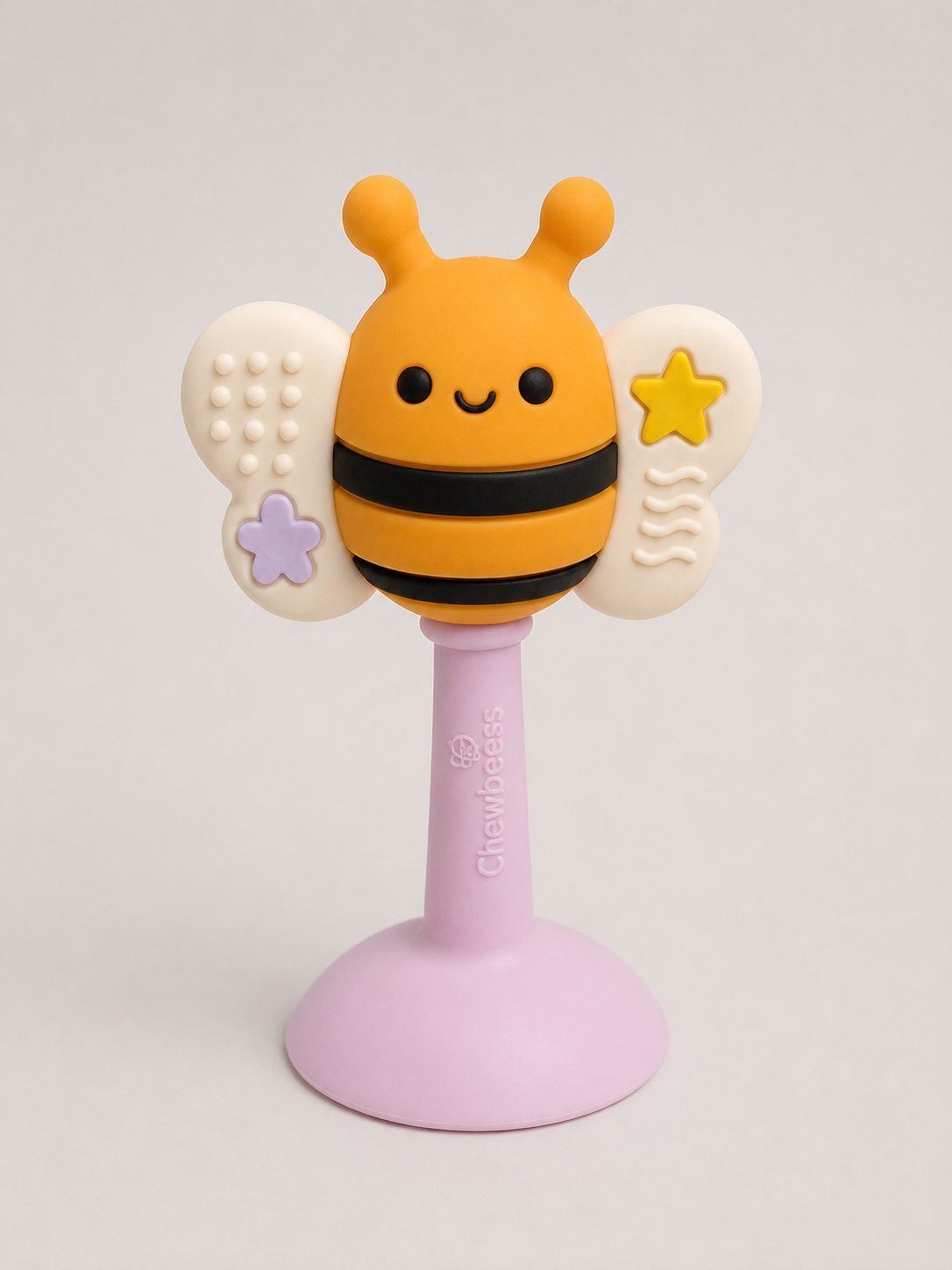 Chewbee's Bee Silicone Teether Rattle
